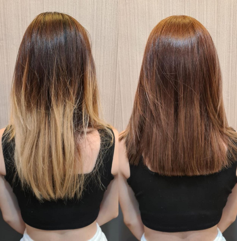 HG Hair Solutions - Before After Treatment