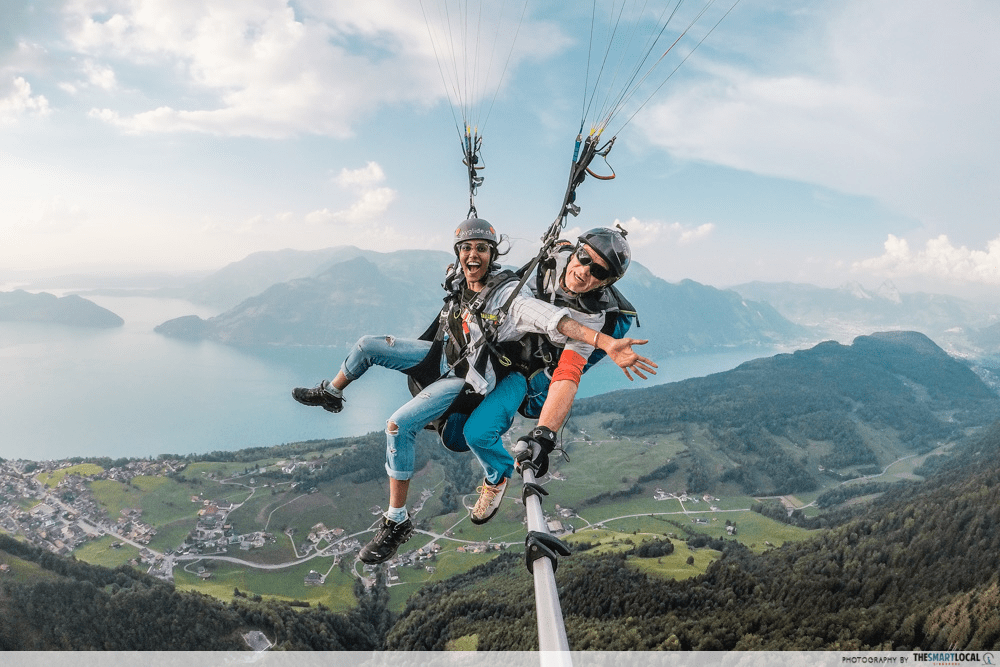 klook Paragliding in Interlaken