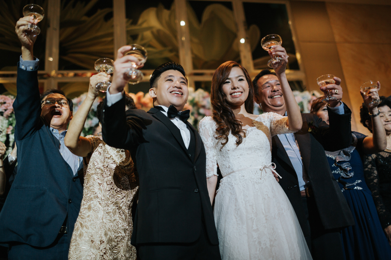 the westin singapore champagne toast