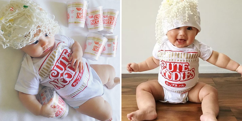 Cup Noodles Onesie - Cute Baby Clothes