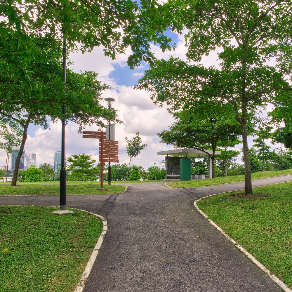 Hidden parks Singapore - Woodlands waterfront park 