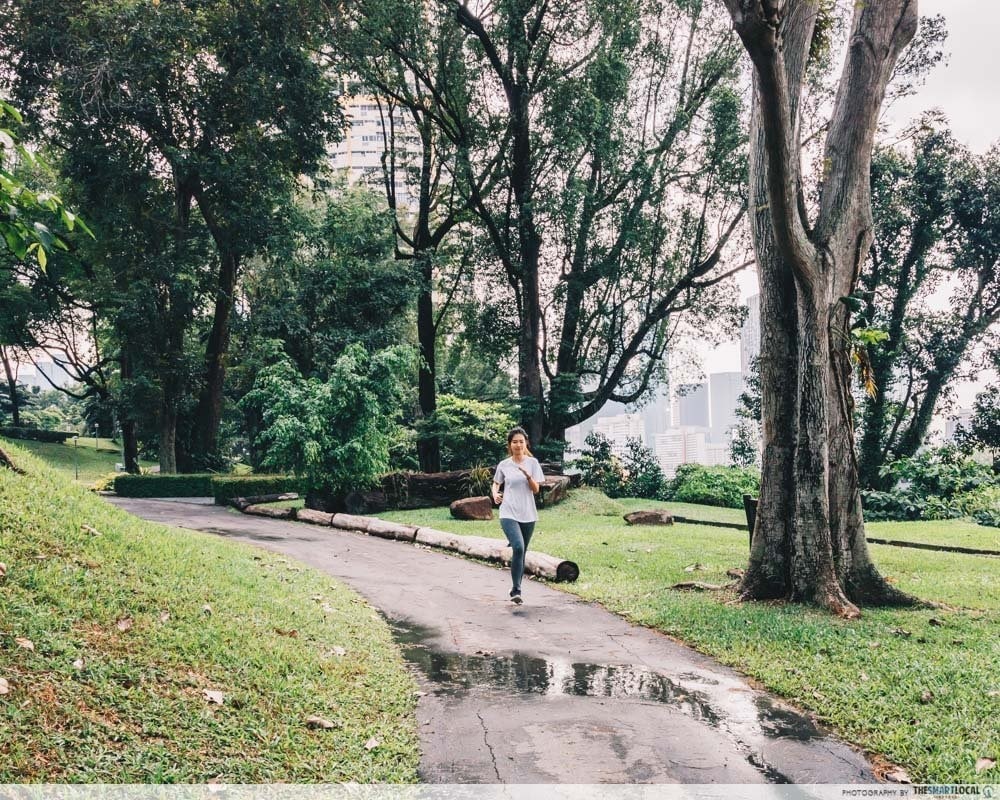 Hidden parks Singapore - pearl's hill city