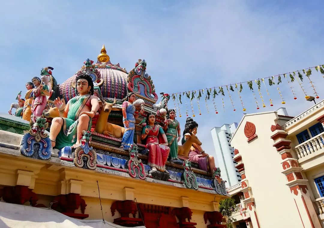 The oldest Hindu temple in Singapore