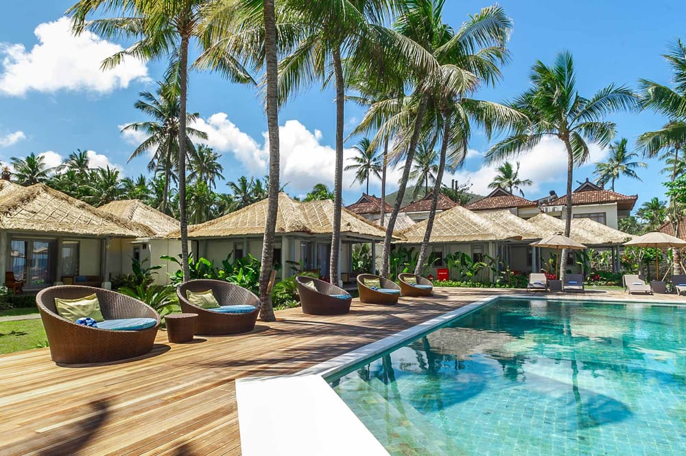Affordable Bali beach resorts and villas - Nirwana Beach & Resort Candidasa