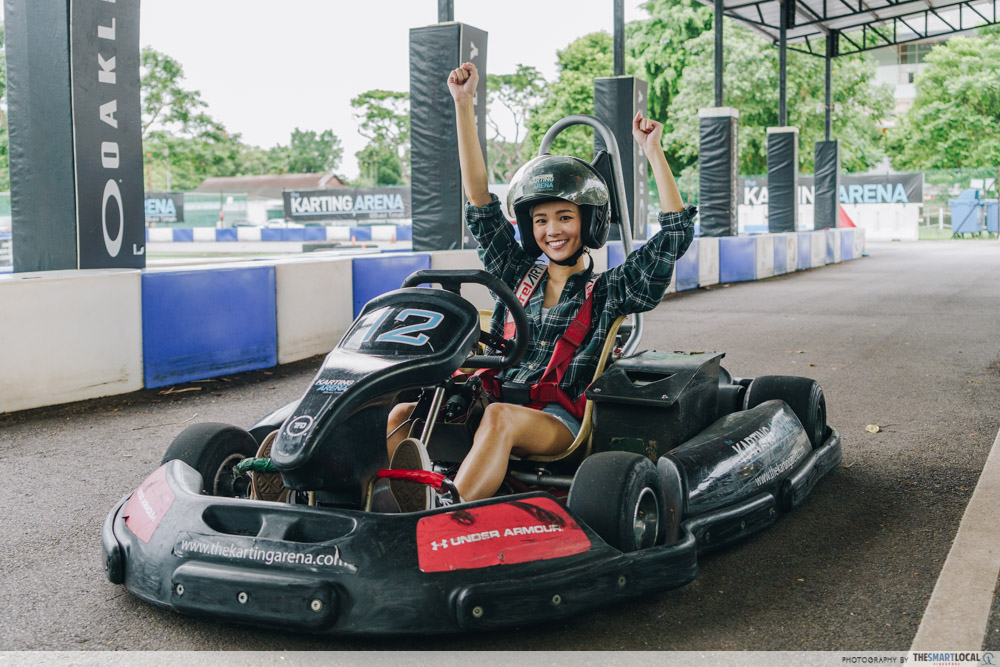 Karting Arena Bukit Timah - go-karting singapore