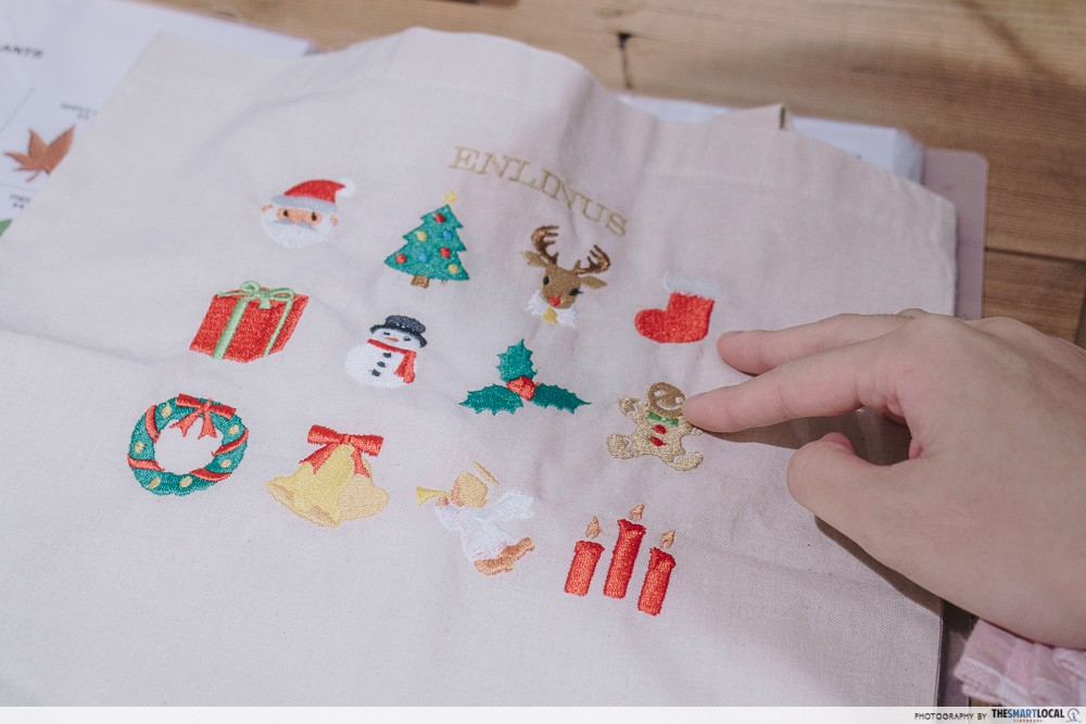 Muji Embroidery Christmas Designs