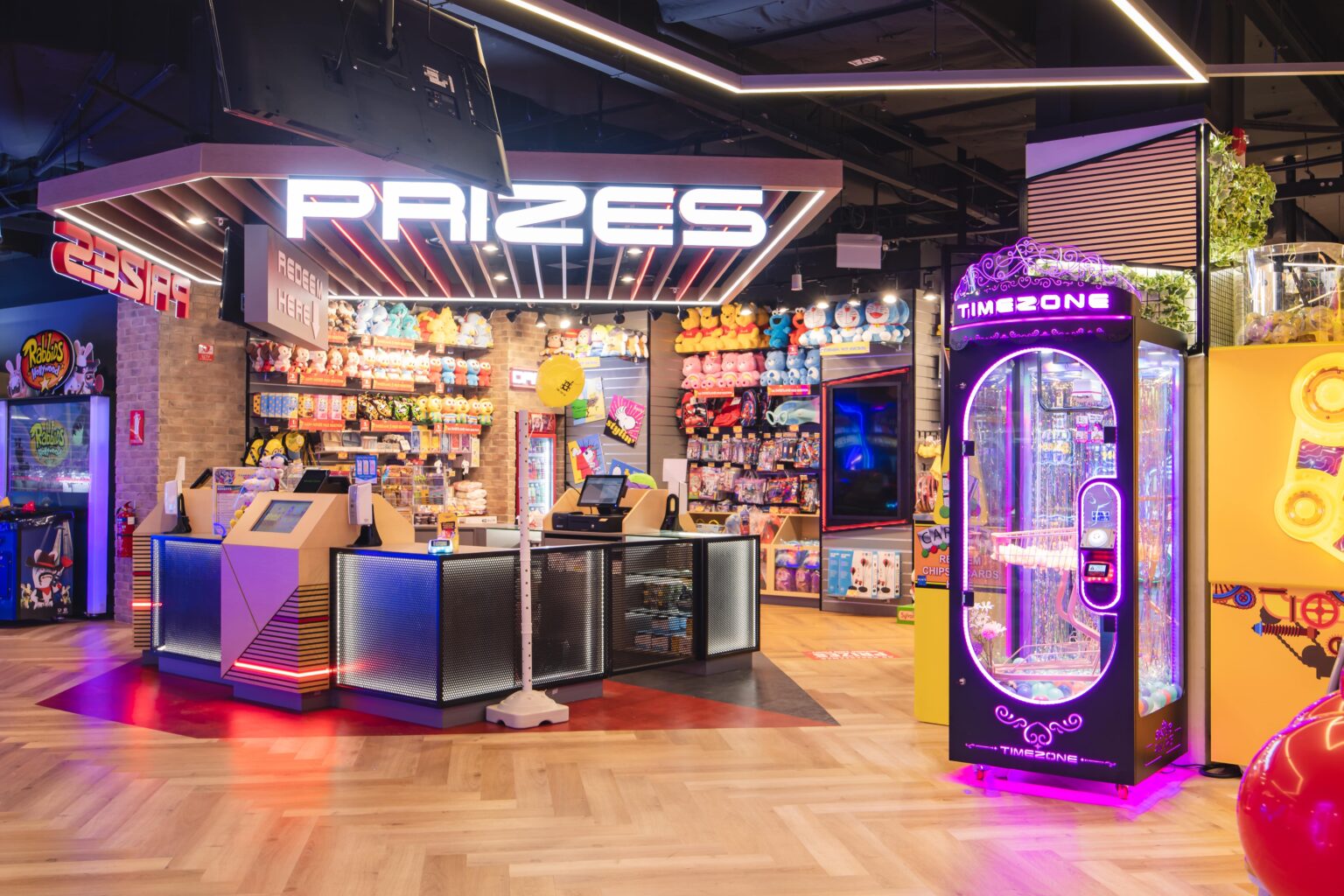 Timezone Jurong Point VR Rides, Drift Bumper Cars & Claw Machines
