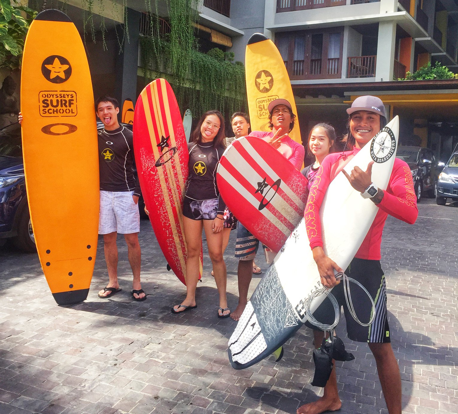 odysseys surf school board rental