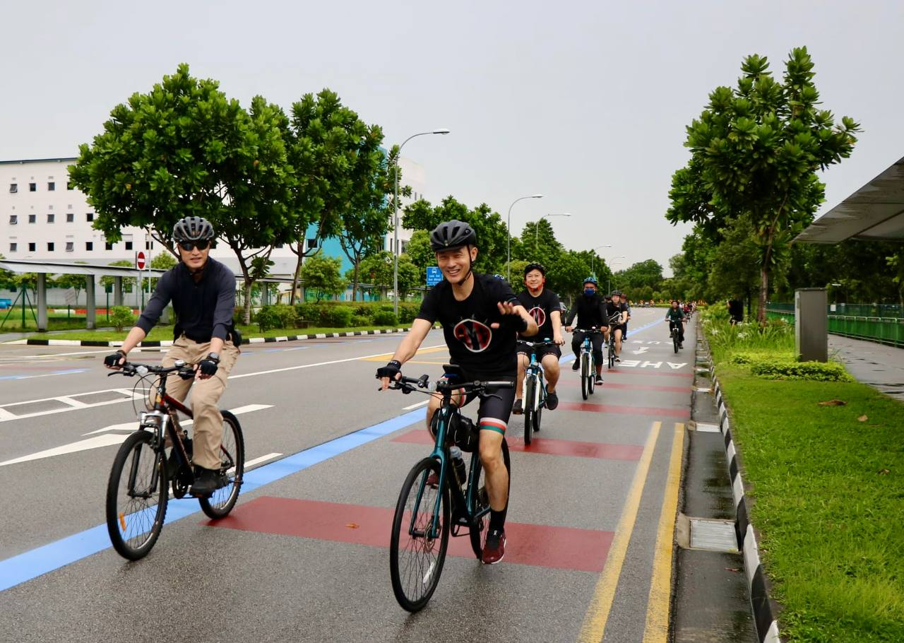 cycling in singapore - seletar cycling lane