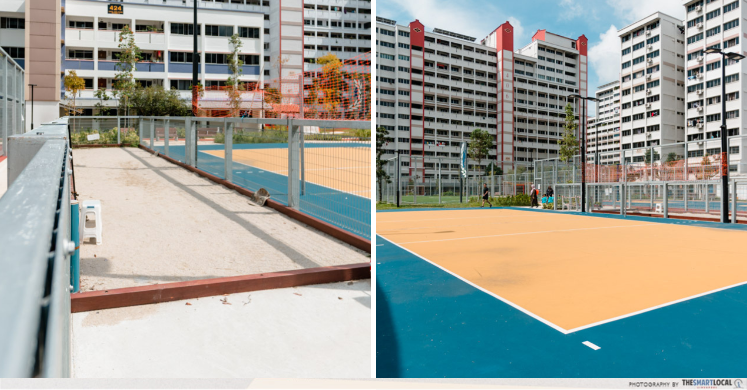 Pentaque & Volleyball Courts