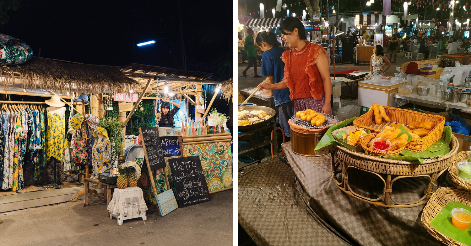 Cicada Night Market Food Stalls