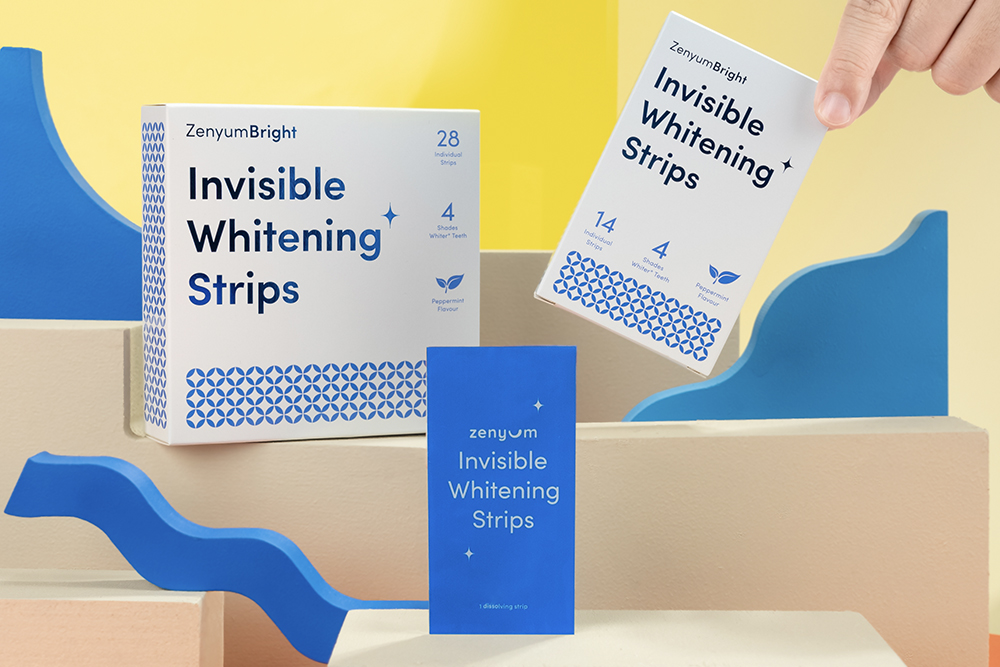 zenyum invisible whitening strips