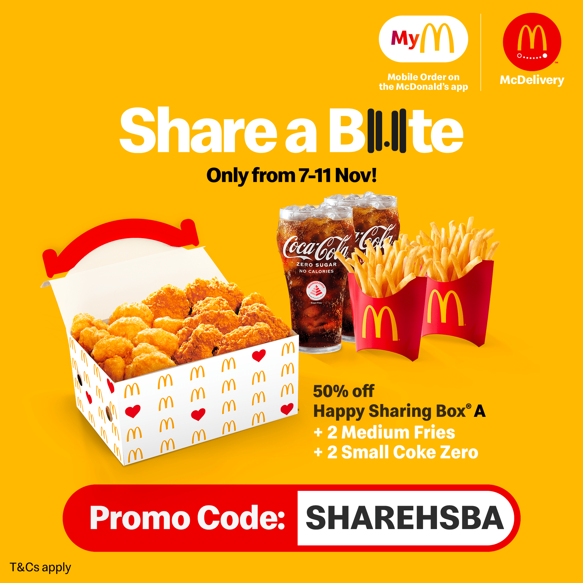 McDonald’s Happy Sharing Box