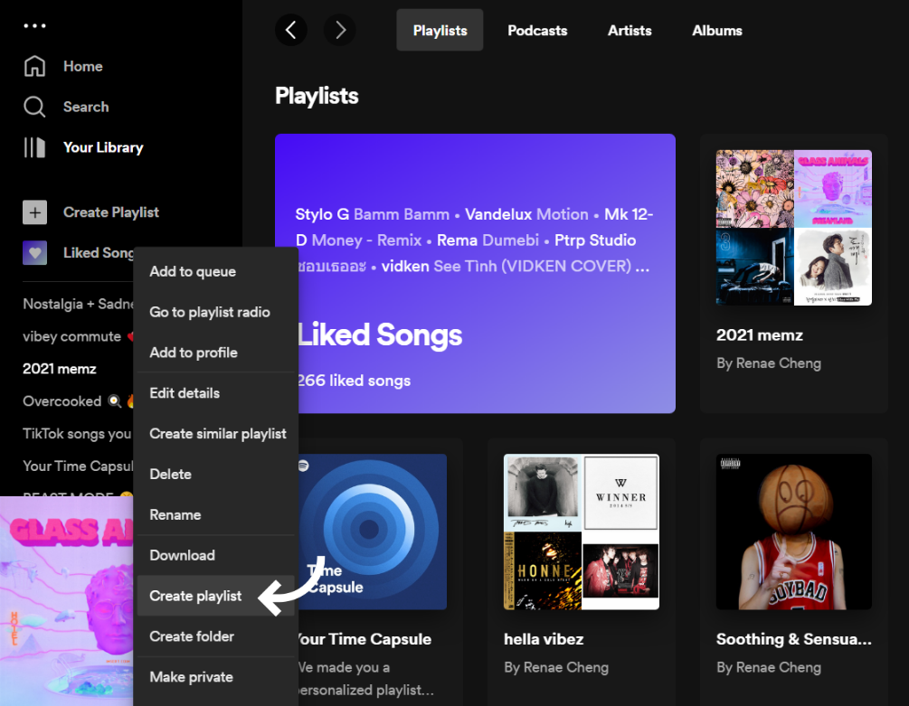 Spotify Hacks - Create folders for playlists