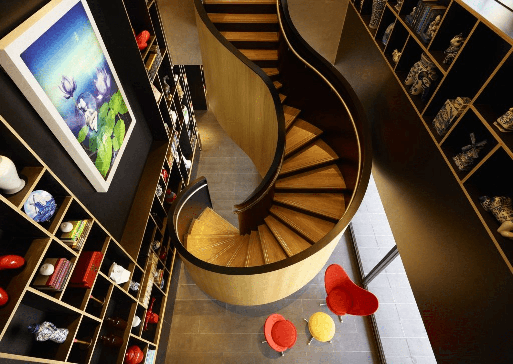Hotels in Taipei citizenM Taipei North Gate Spiral Staircase