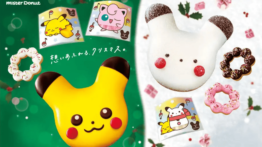Pokémon things to do Japan - mister donut