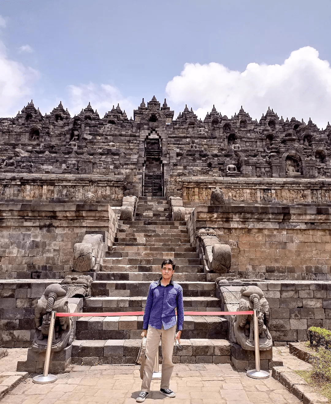 Borobodur Temple at Yogyakarta, Indonesia