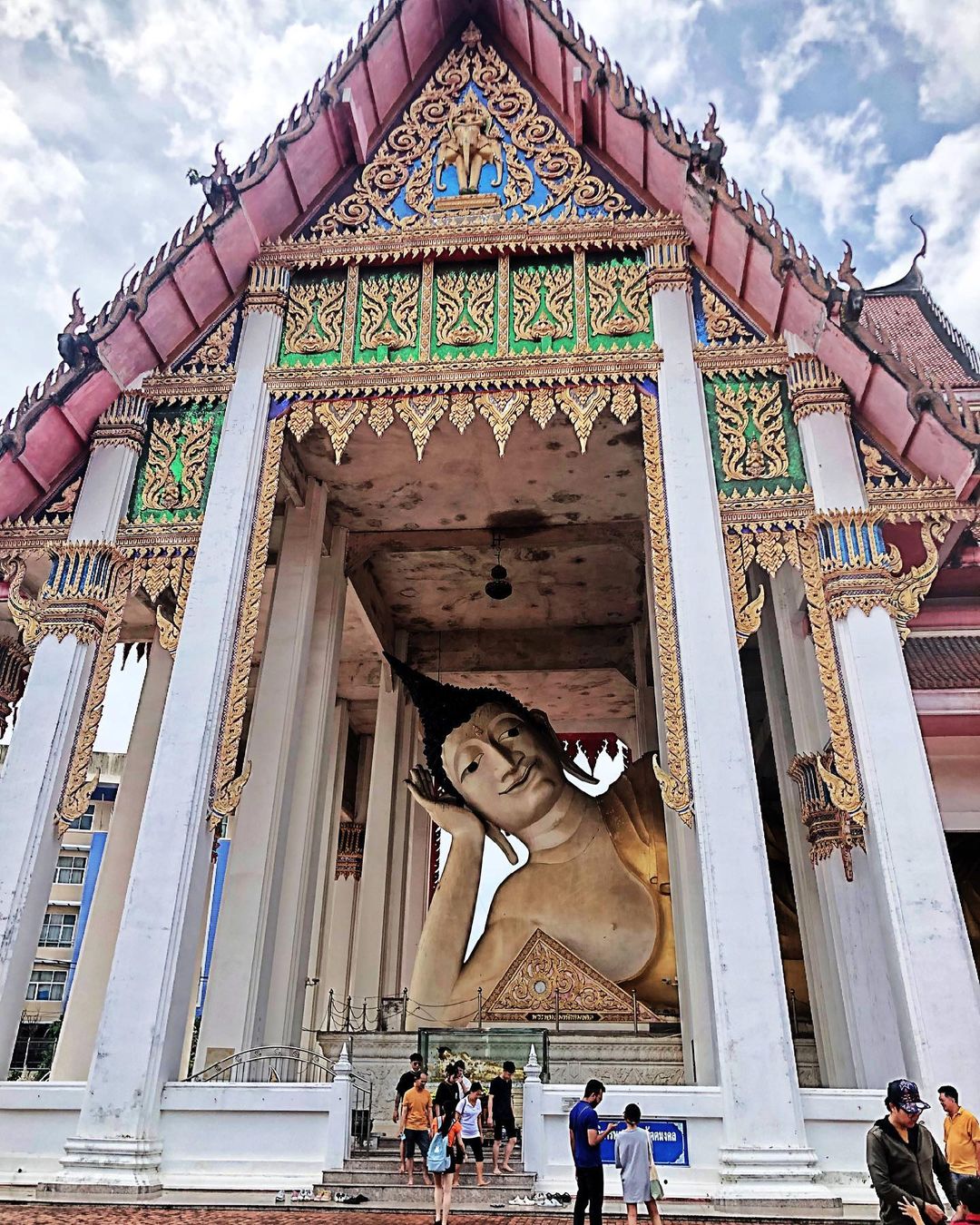 Short Flights from SG - Reclining Buddha Statue at Hat Yai, Thailand