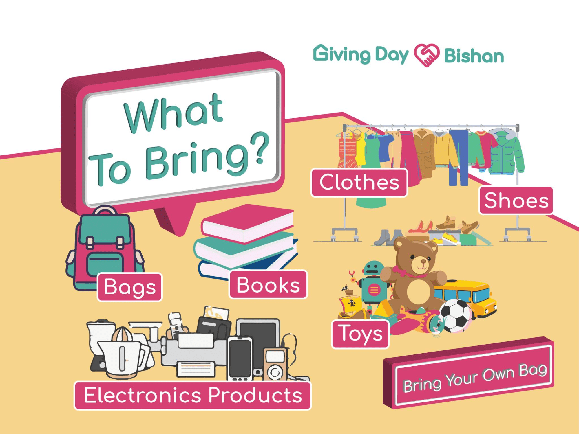 things to do in november 2022 - Giving Day Bishan