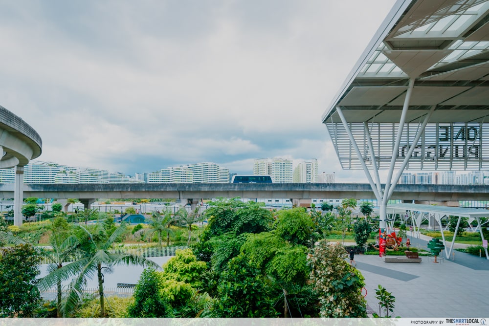 One Punggol CC hawker centre view
