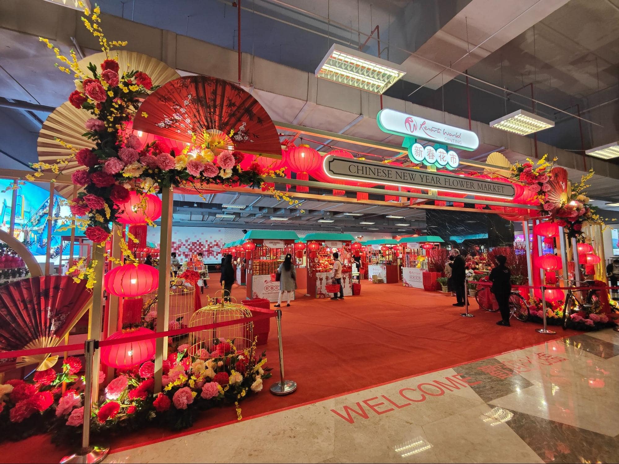 Resort World Genting - CNY Flower Market 2023
