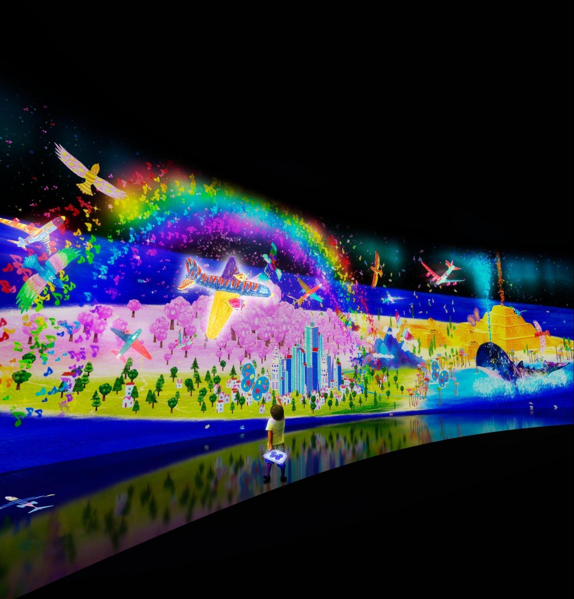 artscience museum - future world & digital light canvas