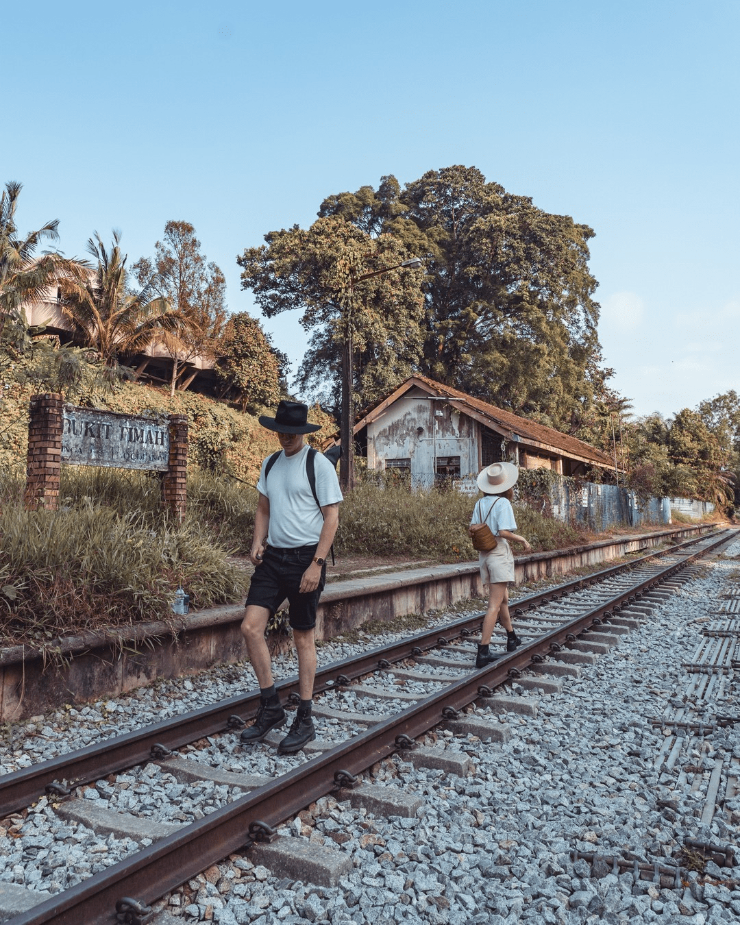 bukit timah railway station train tracks