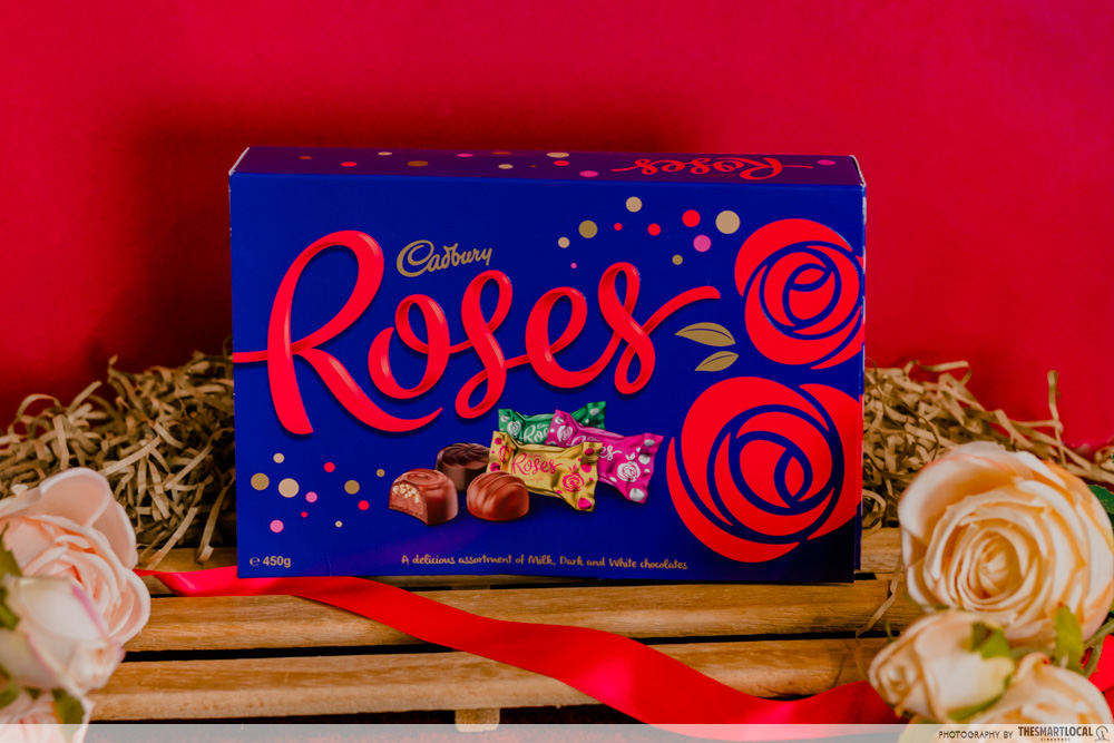 cadbury christmas - roses