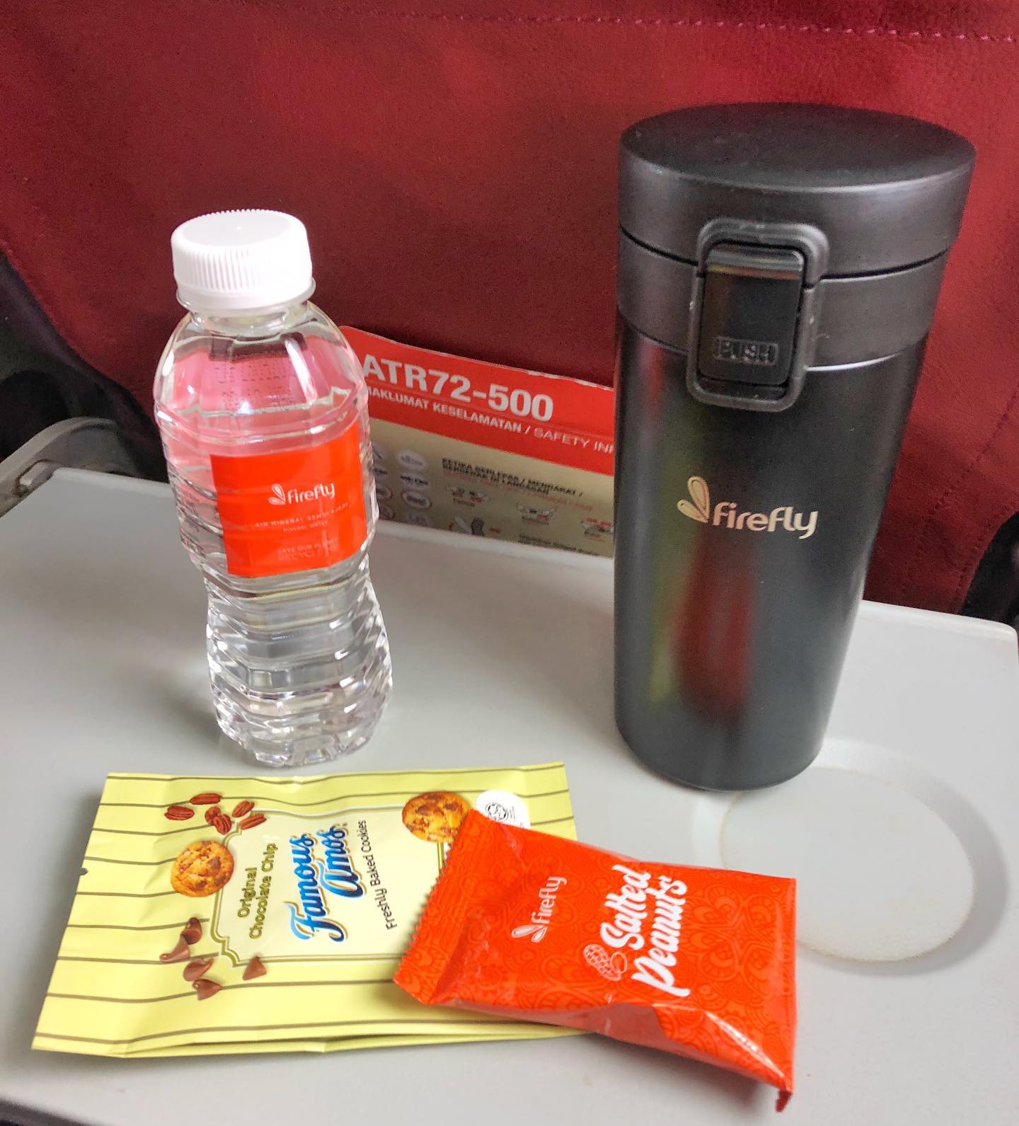 firefly airline snacks