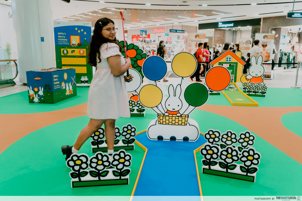 Miffy Themed Golf Course 1 at Century Square