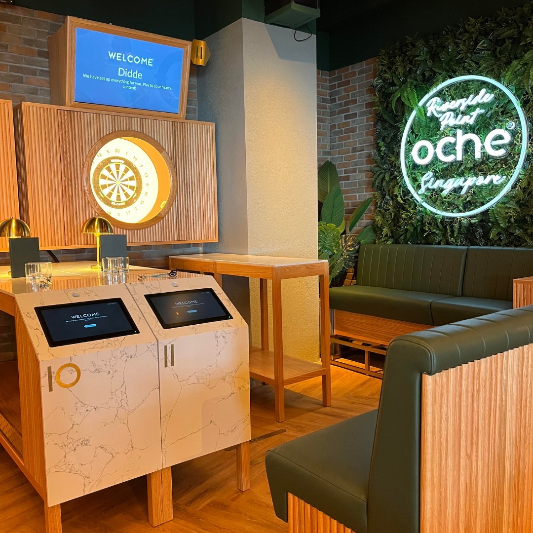 New Cafes & Restaurants Oche Dart System