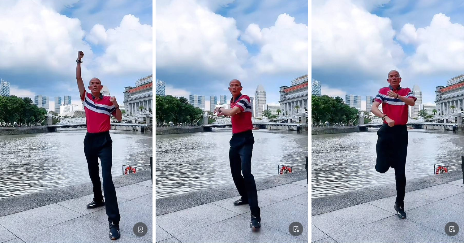 Iconic Singaporean moments 2022 - Uncle Raymond TikTok Dance 