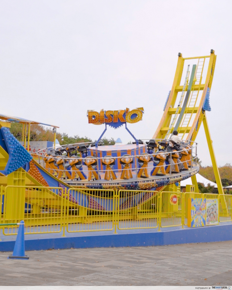 amusement park at hitachi seaside park