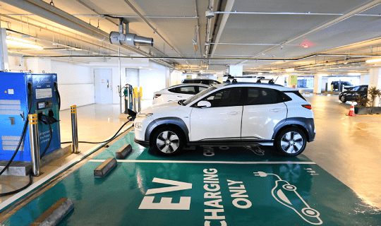 mall electric vehicle charging points