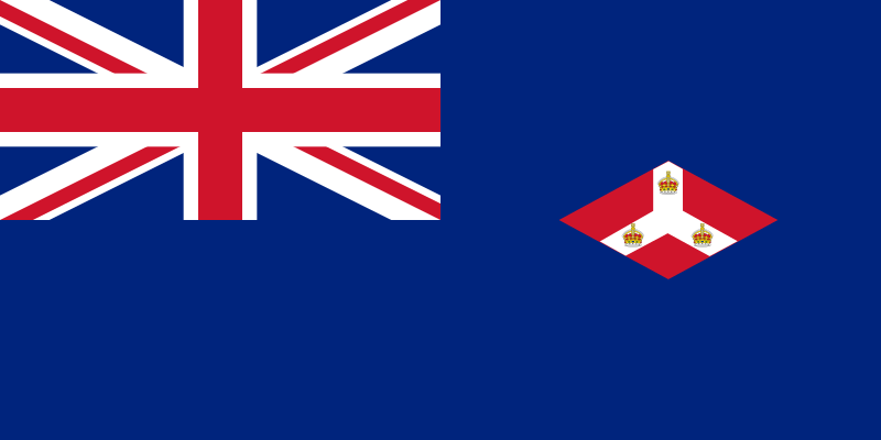 singapore flag evolution - Straits Settlements