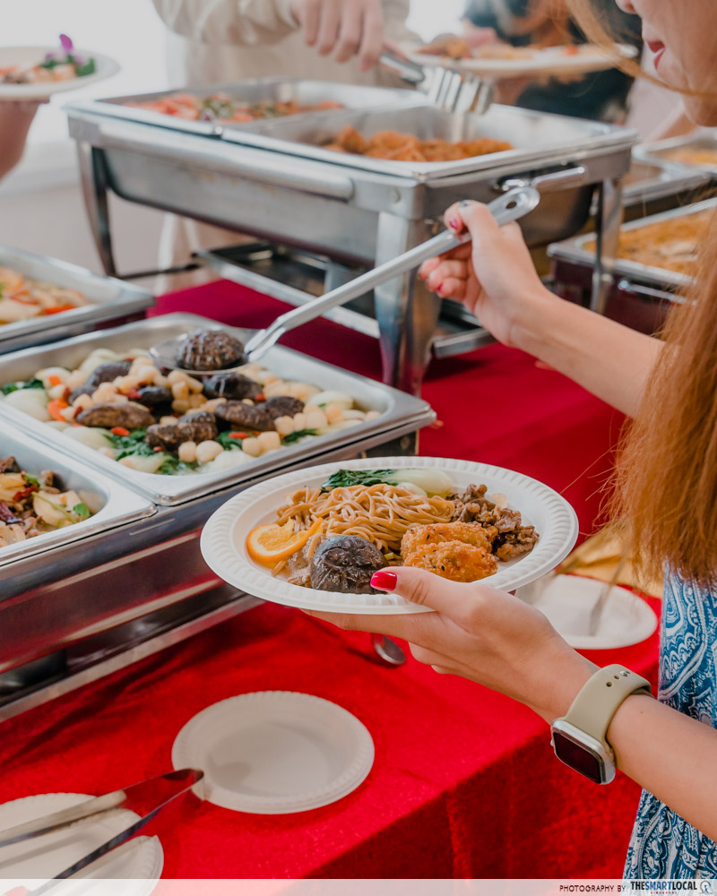 stamford catering CNY - full buffets