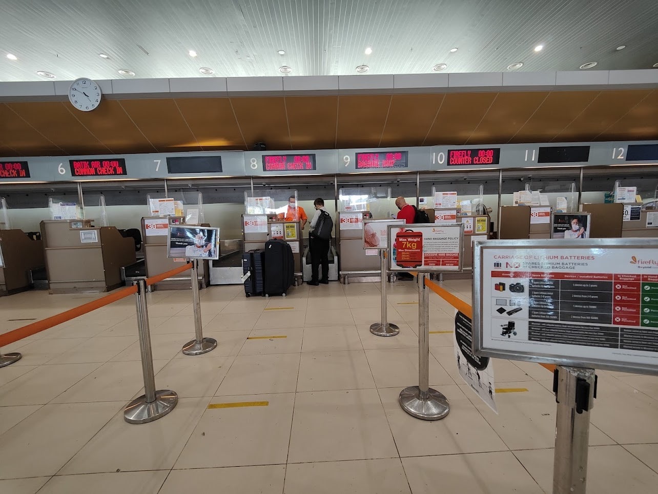subang airport check in