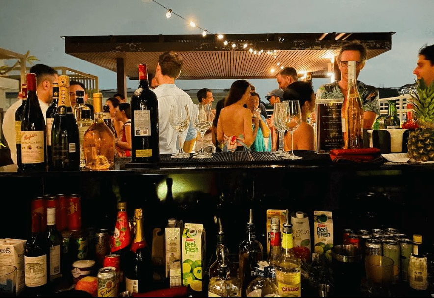 My Bartender - Behind the bar