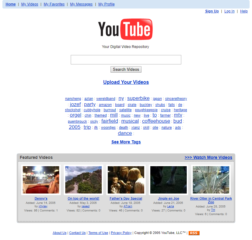 YouTube Old Interface