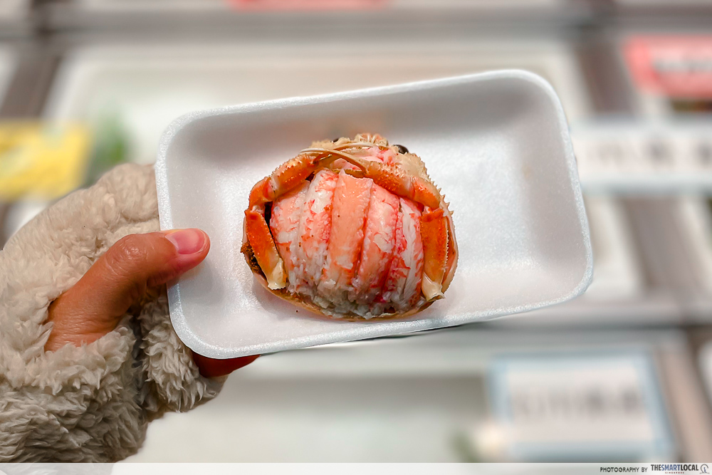 Things to do Chubu - stuffed crab shell