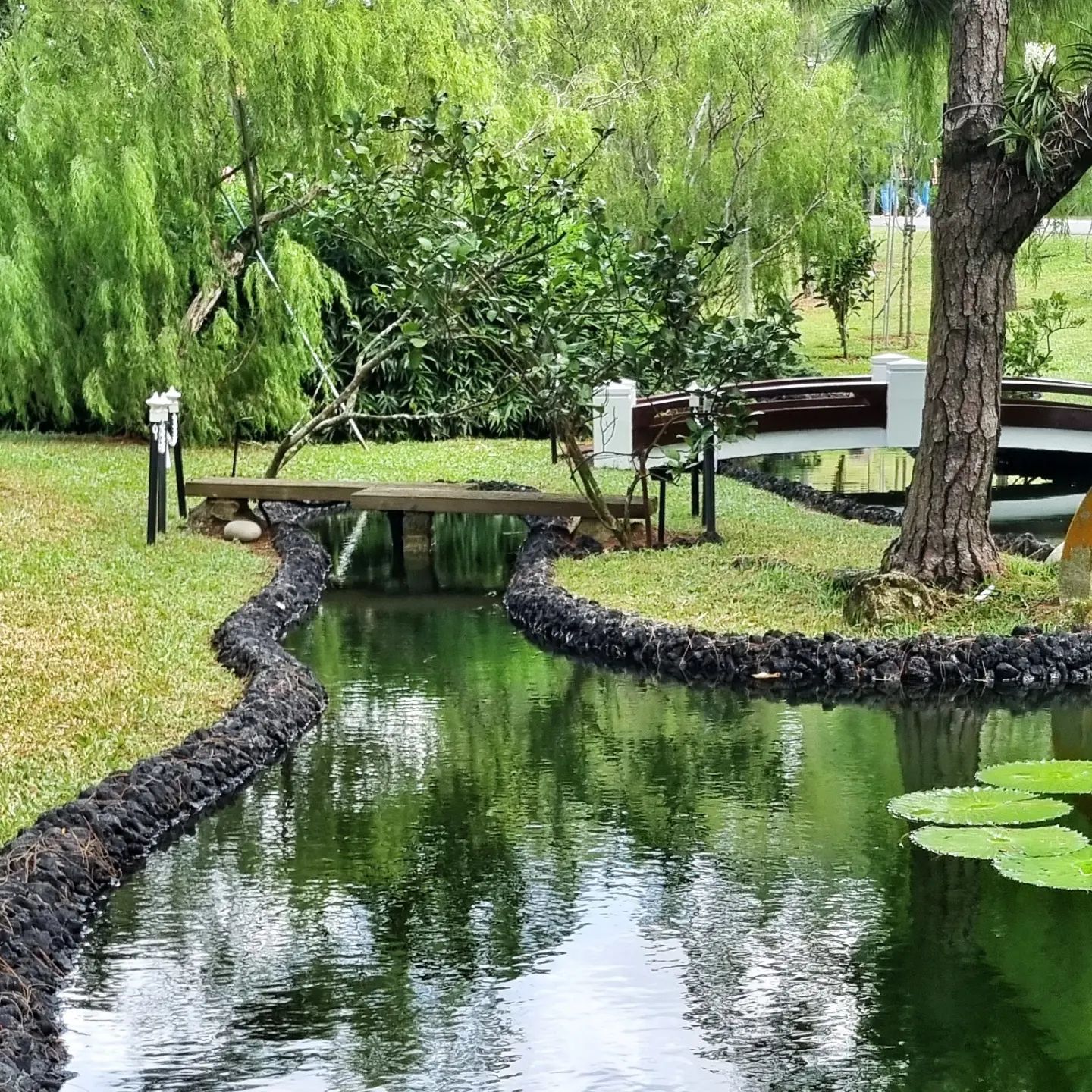 japanese garden at istana