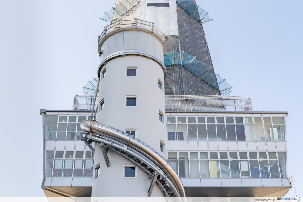 Tsutenkaku Tower Slide
