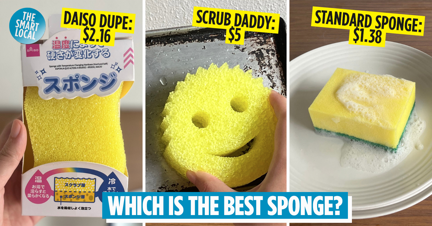 What's the difference between a Scrub Daddy and Scrub Mommy