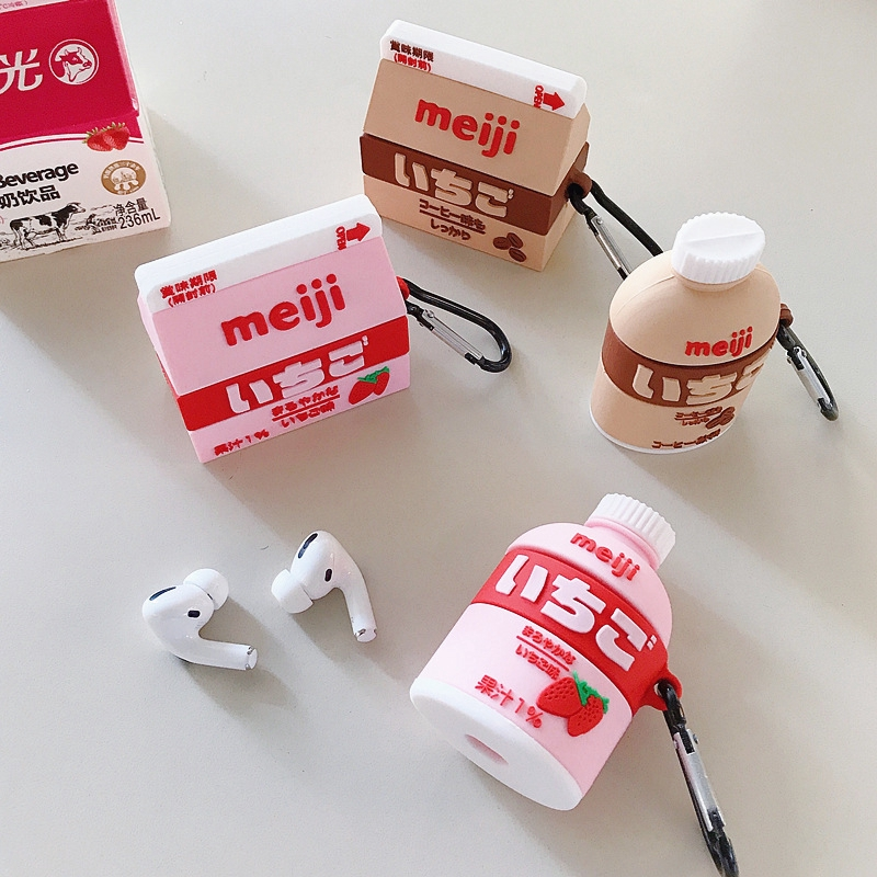 Meiji Milk Bottle AirPods Cases