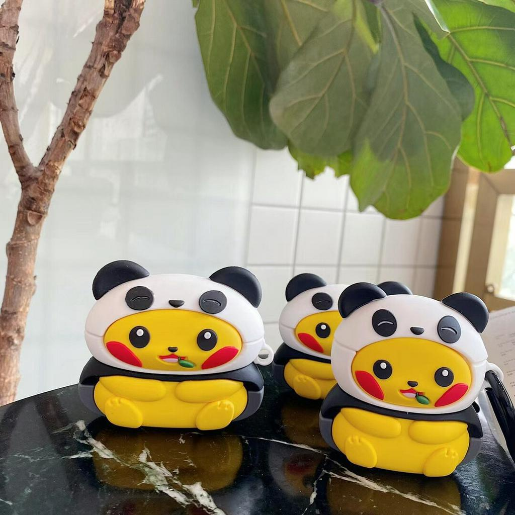 Panda Pikachu AirPods Cases