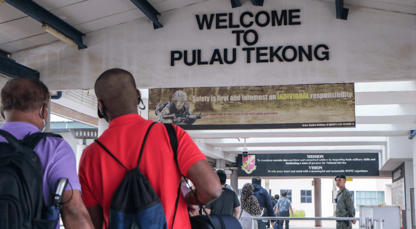Encik quotes - Welcome to Pulau Tekong