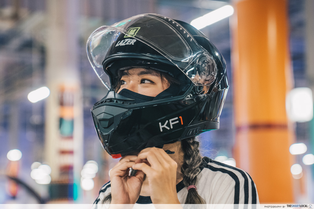 Kf1 karting circuit RWS - helmet
