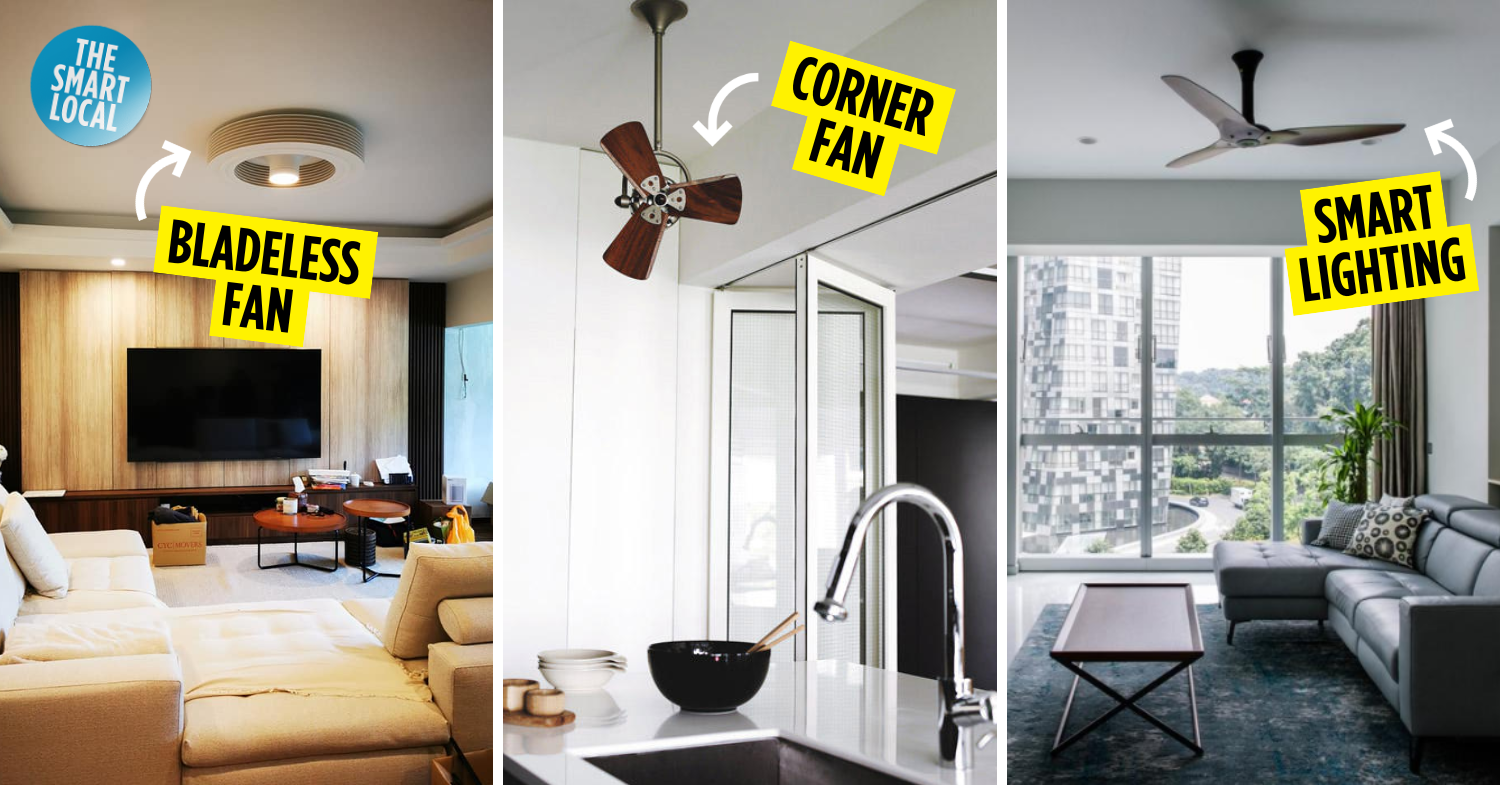 9 Best Ceiling Fans In Singapore Including Bladeless Options
