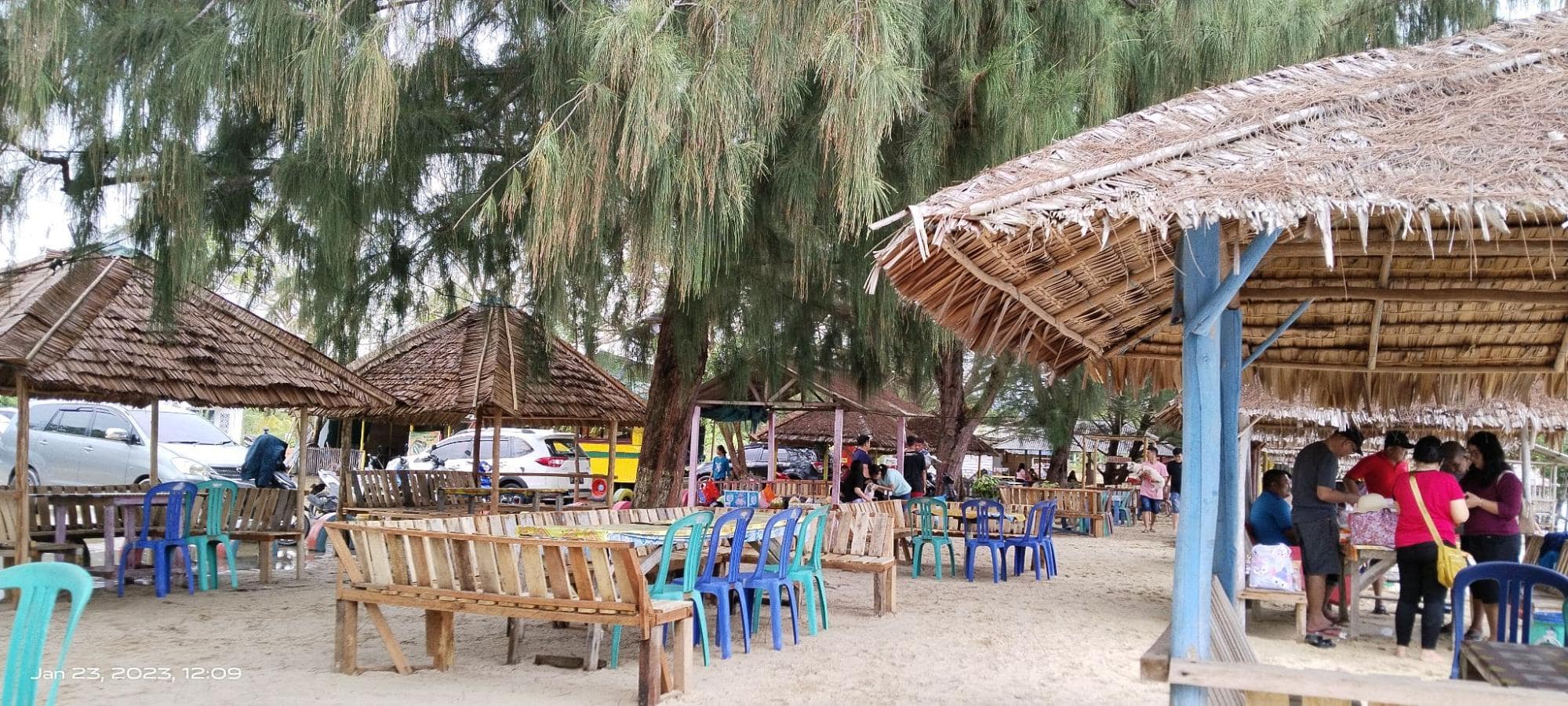 karimun island ketam beach shack