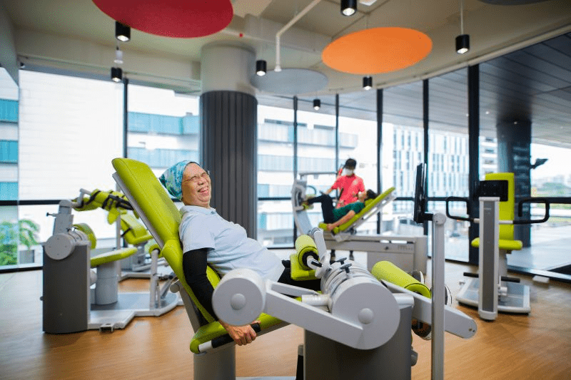 Seniors-only gym in Singapore